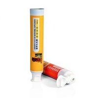 Tube de dentifrice laminé ABL en aluminium et plastique durable HaoShuoDa, personnalisable en usine, vide, rechargeable, avec bouchon à vis, imprimé UV, 12,7-35 mm
