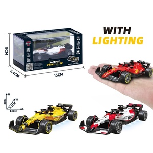 รถของเล่น F1 รถแข่งสูตร 1 บังคับวิทยุ ผลิตจากโลหะผสม ของเล่นรถโลหะหล่อขึ้นรูป รถ F1 บังคับวิทยุขนาดเล็ก รุ่นยอดนิยม 1:64 2.4G ควบคุมผ่านแอพ - Product Image 5