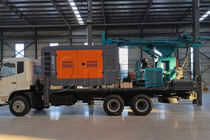 UNIQUE Diesel-Powered Vehicle-Mounted <b>Water</b> Well Drilling Rig with Full Hydraulic System Max 600m Depth Good Mobility - Product Image 3