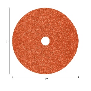3M für Cubitron II 987C 7 Zoll 180mm Keramik-Kreuzloch-Faser scheibe OEM-Schleif werkzeug für Winkels chl eifer - Product Image 4