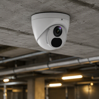 Cámara de Red Tipo Torreta Fija OEM 6K 12MP 4K con IA, Detección Ultra Rápida de Movimiento Humano y Vehicular, Impermeable, Luz Híbrida Inteligente a Color y Audio