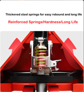 Transpaleta Hidráulica Manual de Servicio Pesado de 2 Toneladas y 150 mm de Perfil Bajo para Centros Logísticos y Plantas de Procesamiento de Alimentos - Product Image 4