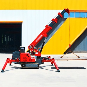 Preço de fábrica CE Euro 5 Aprovado Dual Power New Energy 10 Ton Mini Aranha Guindaste 3 Ton Crawler Aranha Guindaste Com Fly Jib - Product Image 1