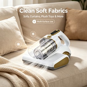 450W High Efficiency H10 Filter Brush Motor Dust Mite Mattress Cleaning Machine for Bedding Fabric H10 Filtration Captures - Product Image 1