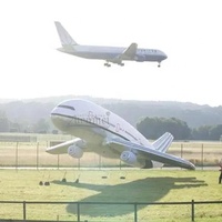 Zhenmei fabricant Offre Spéciale géant publicité gonflable avion avion modèle gonflable dirigeable dirigeable