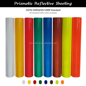 Подгонянная высокая видимость ограничение скорости Ретро Светоотражающая дорожная табличка с символом вывески наклейка для безопасности дорожного движения - Product Image 5