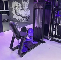 Appareil Commercial ZY pour Abducteurs et Adducteurs de la Hanche, Machine à Double Fonction pour l'Entraînement des Cuisses Internes et Externes, Équipement de Musculation