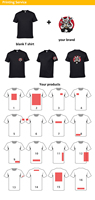 Grosir kaus lengan panjang pria polos poliester kaus cetak sublimasi LOGO kustom untuk pria