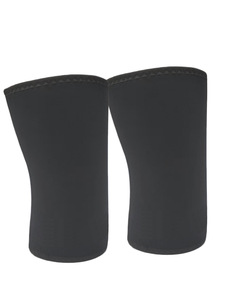 7mm Thick Nylon & Cotton High-Performance <b>Compression</b> Knee Sleeves for Weightlifting & Powerlifting - Product Image 2