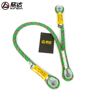 Xinda Positioning <b>Lanyard</b> 60cm 22kN <b>Polyester</b> Rope For Climbing Rescue High Altitude Operations - Product Image 1