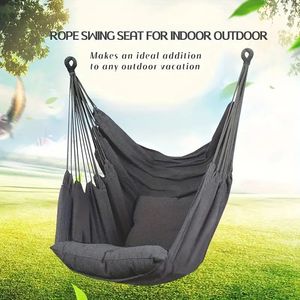 Hammock Chair Oval Portable Garden Swing Seat Indoor Outdoor Hanging Chair - Product Image 2
