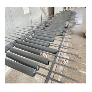 Profil de Pultrusion en fibre de verre de Surface antidérapante Matériau d'isolation en grain de bois <span class=keywords><strong>imitation</strong></span> Tube carré en fibre de verre Tube rond - Product Image 1