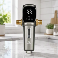 Préfiltre à rétrolavage entièrement automatique pour toute la maison, système de filtration d'eau à sédiments à haut débit
