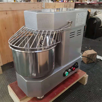 Mixer Adonan Spiral 7/10/15L Komersial untuk Roti, Pizza, dan Kue, Mixer Adonan Spiral Chef untuk Toko Roti