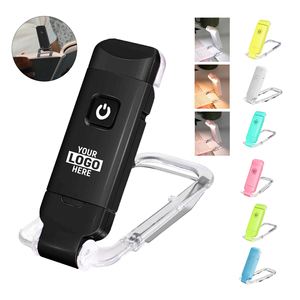 Lámpara de Lectura LED con Clip, Plegable, USB, con Protección Ocular, con Regulador de Intensidad, para Leer por la Noche, para Niños en la Cama, con Logotipo Personalizado - Product Image 1