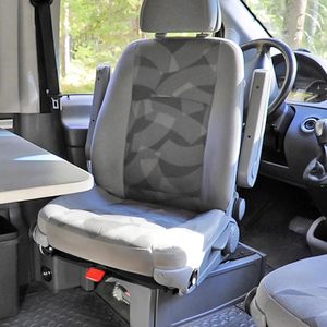 Base Girevole Manuale in Acciaio Rinforzato RV 360 per Sedile Camper Fiat/Ducato/<span class=keywords><strong>Peugeot</strong></span>/Boxer/Citroen/Relay (2006+) - Product Image 6
