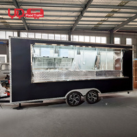 Anpassbare Food Carts Vendor Pizza Eis Food truck Hot Dog Stand Food trailer für Deutschland