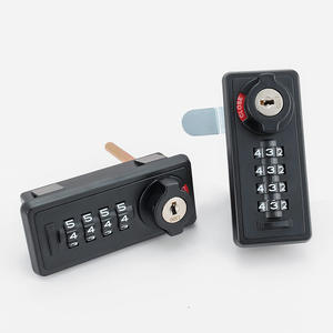 耐久性のある4桁パスワードメカニカル数値コンビネーションキャビネットロックマスターキー付きジムロッカー用 - Product Image 5