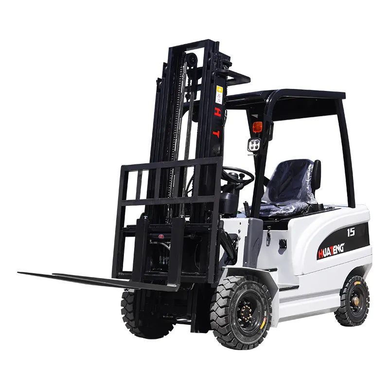 48v montacargas electrico self kendinden yükleme taşınabilir forklift elektrikli istifleyici 1.5 ton 2ton empilhadeira