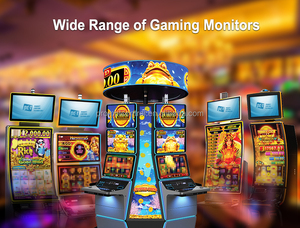 Promptcontrol 32 "FHD 16:9 pcap 400nits đèn LED vị trí cạnh trước & trở lại LED đóng khung màn hình cảm ứng màn hình cho máy Arcade - Product Image 3