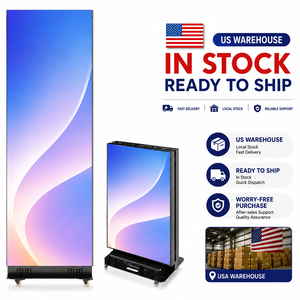 YINGLUX USA Pantalla LED GOB de 80 Pulgadas, Póster Plegable con Costuras Invisibles, Kiosco de Señalización Digital, Estuche de Transporte Incluido para Eventos Comerciales - Product Image 1
