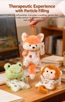 Offre Spéciale – Ours en Peluche Ultra Doux avec Rembourrage en Coton PP et Doublure en Maille – Jouet Confortable pour Enfants, Anti-Stress, Porte-clés Léger