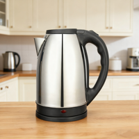 Belle qualité nouveau modèle 2.0 L 304 acier inoxydable bouilloire électrique température contrôlée sans fil pour hôtel usage domestique