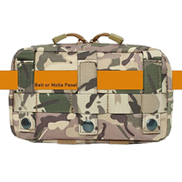 Sac de ceinture tactique Molle découpé au Laser EDC pochette pour téléphone portable poche extérieure Camouflage accessoires sac organisateur