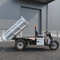 Machinerie minière sud-américaine, tricycles électriques, capacité de chargement super forte, camions à benne basculante à trois roues, investissement rentable