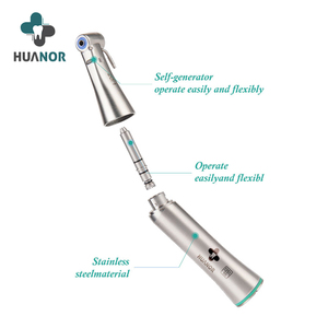 Manipolo contrangolo 20:1 con luce per impianti dentali, strumento per uso veterinario in cliniche chirurgiche per animali - Product Image 4