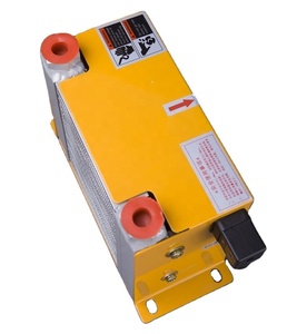 Mini-centrale hydraulique AW0607T-DC/AC-20L avec refroidisseur d'air 100L, refroidisseur d'huile hydraulique, ventilateur <span class=keywords><strong>électrique</strong></span> automatique et refroidisseur de roulement à plaques et ailettes - Product Image 6