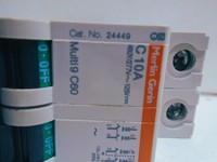 Plc 24449 Circuit Breaker C10a 2-pole Multi 9 C60 480y/277v-125v for Warranty Product