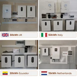 Sunark Factory Direct <b>48v</b> 51.2v 5kwh 10kwh 15kwh 16kwh Lithium Ion <b>Battery</b> with Mobile Control for Home Energy Storage Wallark - Product Image 6