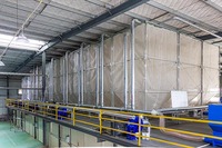Machine de fabrication de blocs ICF en acier inoxydable contrôlée par PLC Milon, de premier ordre, pour coffrages isolants en béton, à économie d'énergie