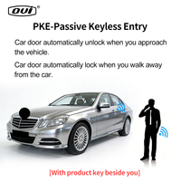 Kit de Démarrage à Distance OVI PKE, Bouton Poussoir Start Stop, Entrée sans Clé pour Mercedes-Benz Classe V W447, Alarme Voiture OBD Plug and Play