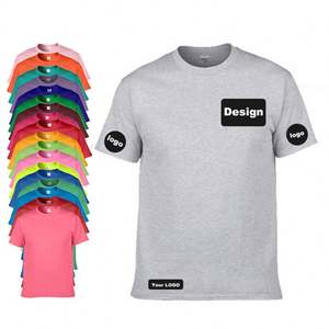 T-shirts unisexe à grammage lourd, séchage rapide, grandes tailles, couleur unie, les plus vendus, promotionnels, en promotion - Product Image 1