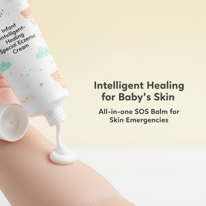 Krim Herbal Penyembuh Eksim Bayi - Balsem Penenang Darurat SOS untuk Eksim, Ruam Panas & Kulit Merah - Product Image 5