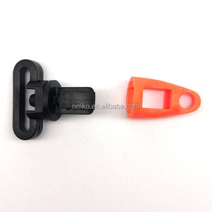 مشبك حقيبة ظهر دوار ثنائي اللون مصنوع من البلاستيك PC+POM، إكسسوارات الأمتعة - Product Image 2