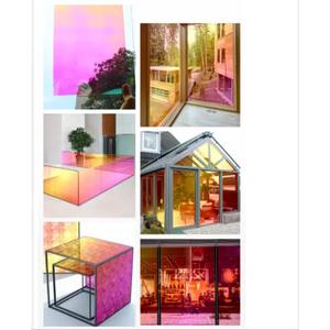 PET Material Eco-friendly Explosion-proof Self-adhesive Modern Dichroic Rainbow Iridescent Heat Insulation <b>Decorative</b> <b>Film</b> for - Product Image 6