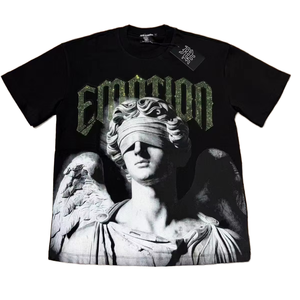 T-shirt Oversize Vierge Imprimé Hip-hop en Coton/Fibre de Bambou pour l'Été – Fournisseur de Marques Tendance - Product Image 1