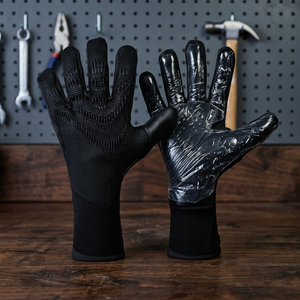 Gants d'entraînement pour adultes pour gardiens de but de football, antidérapants, en PU, résistants à l'usure, pour une préhension puissante, équipement de protection sportif, fermeture à enfiler - Product Image 3