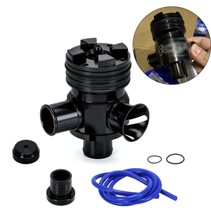 Confezione originale valvola di scarico in lega di alluminio S deviatore Turbo BOV Boost per <span class=keywords><strong>Volkswagen</strong></span> GTI Jetta Audi 1.8T 2.7T - Product Image 1