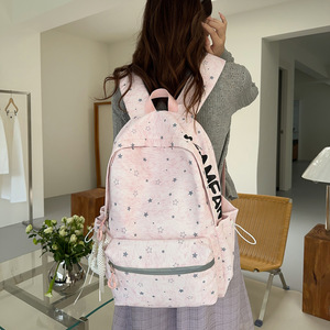 2026 new creative niche star print minimalist fashionable durable wear-resistant versatile large capacity <b>backpack</b> - Product Image 2