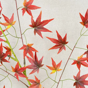 Usine de fleurs artificielles Meiyu Craft, feuille d'érable artificielle 30cm-100cm, couleur automne, décoration de mariage et de maison - Product Image 3