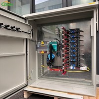 Armoire électrique ATS extérieure, boîte de commande multi-circuits pour petits ateliers industriels
