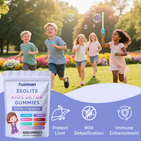 Gummies Détox OEM Halal au Zéolite : Complément Immunitaire, Vitamines Minérales Naturelles pour le Foie, Gummies Détox au Zéolite pour Enfants