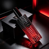 Flacons de parfum personnalisés de luxe avec pompe pulvérisatrice 100ml 30ml 50ml Flacons de parfum en verre Flacons en verre de haute qualité pour parfums