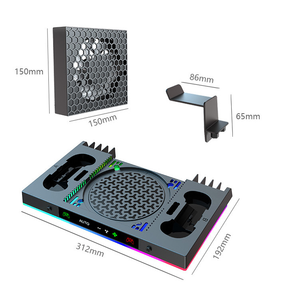 Support de console de stockage avec RGB pour accessoires <span class=keywords><strong>Xbox</strong></span> Series X Ventilateur de refroidissement supérieur - Product Image 4