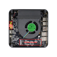 Eglobal 64GB D5 AMD Ryzen 8000 Serie R9-8945HS Mini-PC 6USB Dual-Display Dual-LAN Win10 Neu AU/US-Stecker Business-Desktop