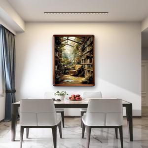 Quadros de Paisagens Personalizados em Acrílico Ecológico 40x50 cm Sem Moldura, Kit de Pintura por Números para Alívio do Estresse de Adultos - Product Image 4